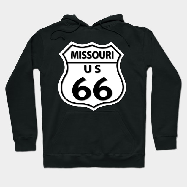 Route 66 - Missouri Hoodie by twix123844